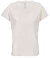 04766 Lds Regent V SOL'S Ladies Regent V Neck T-Shirt Off White colour image